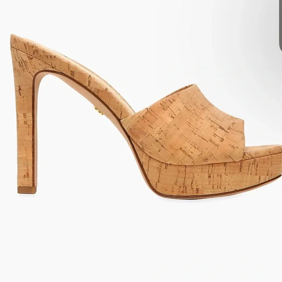 New Veronica BeardDali Faux Cork Platform Sandals size 9